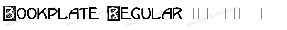 Bookplate Regular字体转换